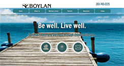 Desktop Screenshot of boylanchiropractic.com